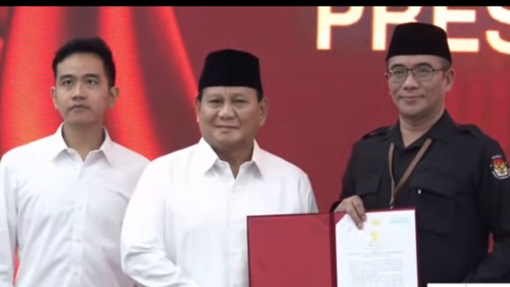 Sah! Prabowo-Gibran Terpilih Sebagai Presiden-Wapres 2024-2029