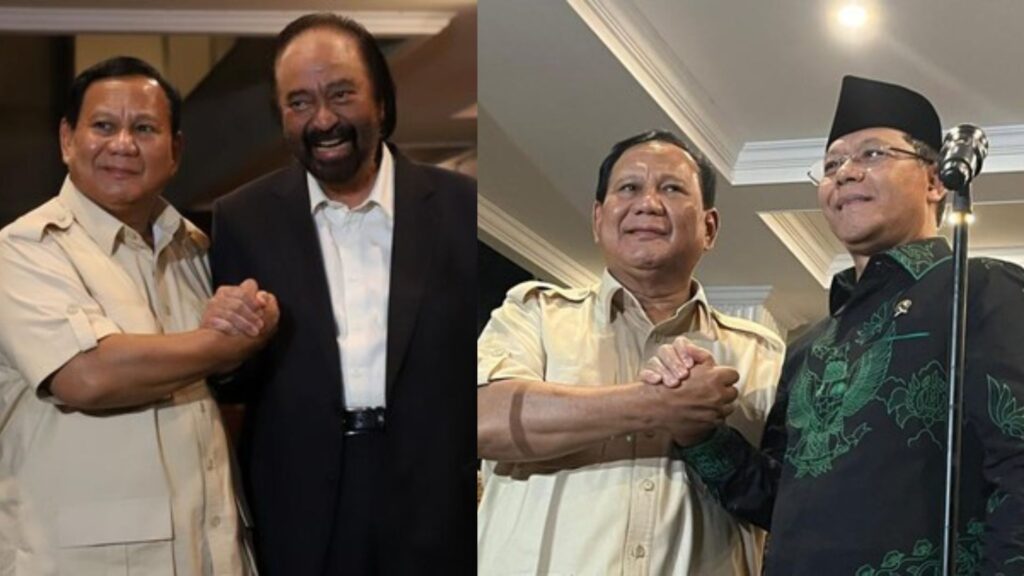3 Parpol Rival Nyatakan Dukung Pemerintahan Prabowo