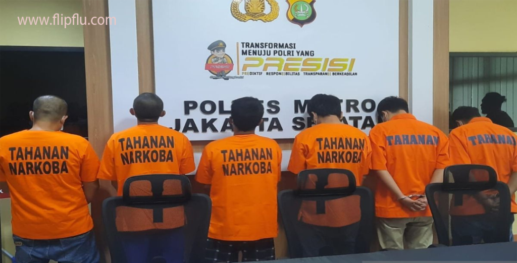 Tujuh Tersangka Pengedaran Narkoba