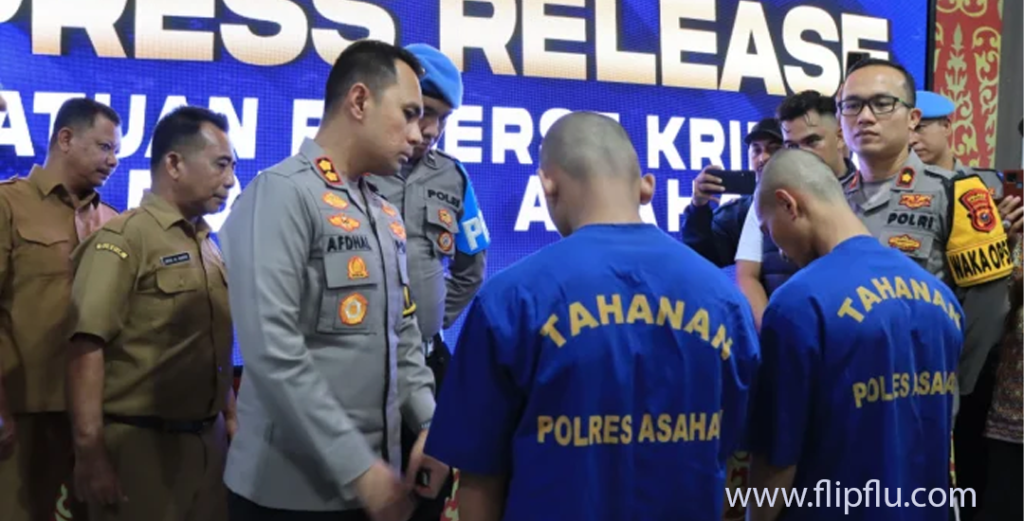 Dua Geng Motor di Asahan