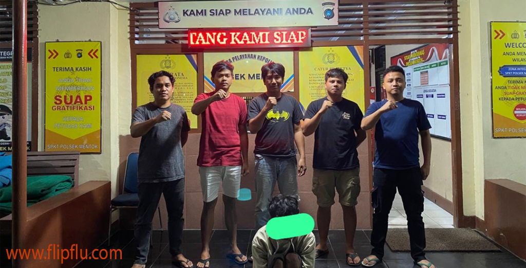 Polsek Mentok Ungkap Pelaku