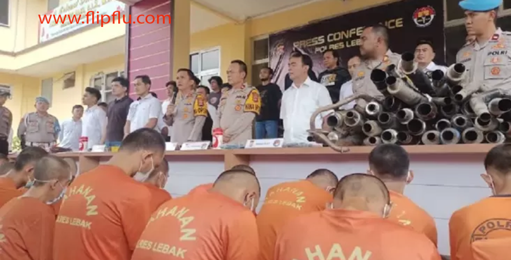 Polres Lebak Tangkap 26 Pelaku