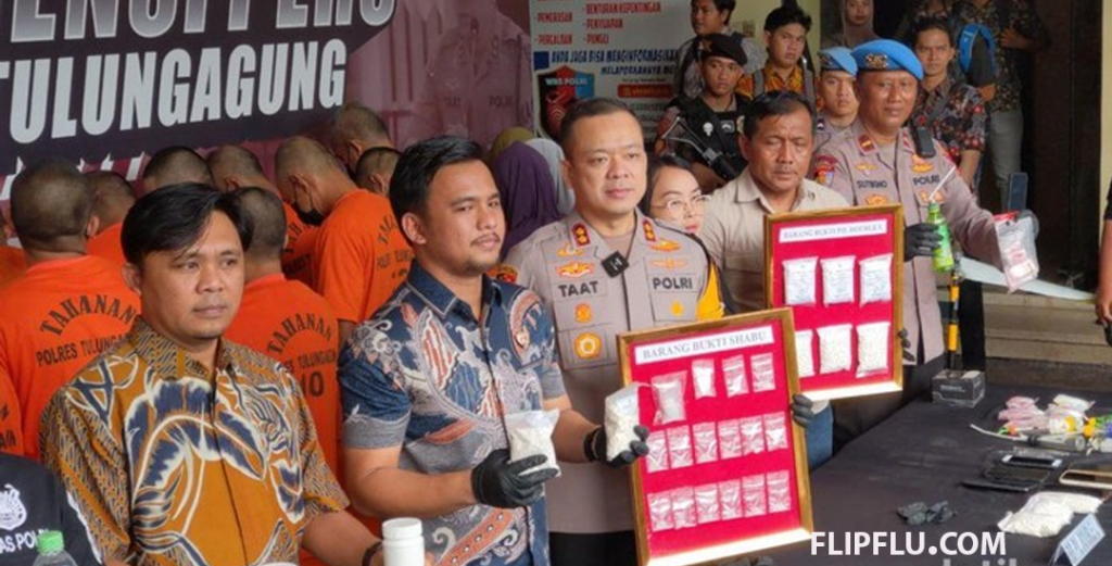 Polres Tulungagung Ungkap Jaringan Drug Syndicate