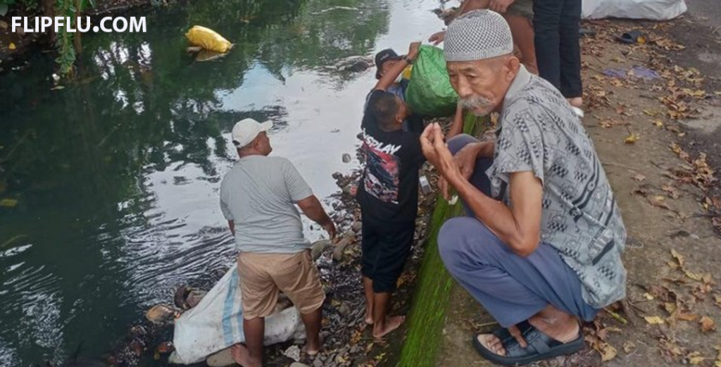 Viral Pemobil Buang Sampah diKanal