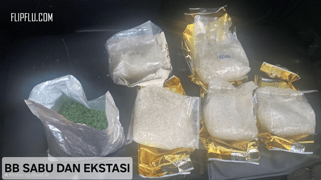 Kurir Narkoba di Depok Diringkus, Sabu 5,6 Kg Disita